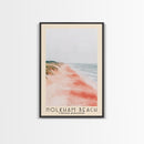 Holkham Beach, United Kingdom Watercolor Beach Print, Vacation Gift, United Kingdom Wall Art, Beach Painting, Beach Decor, Beach Painting