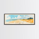 Île de Ré, France Watercolor Beach Print, Vacation Gift, France Wall Art, Beach Painting, Beach Decor, Beach Painting