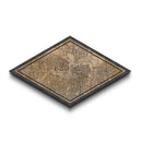 Kansas City Diamond Shaped City Map, Custom Diamond Shaped Wall Art, City Map Canvas
