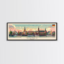 Brescia Italy Travel Print Wall Art, Panoramic City Art, Travel Art, Wall Decor, Vacation Gift, Framed Canvas Print Or Metal Art
