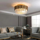 Bourbons Crystal Round Ceiling Light