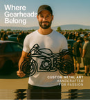 Your Personalized Motorcycle Silhouette