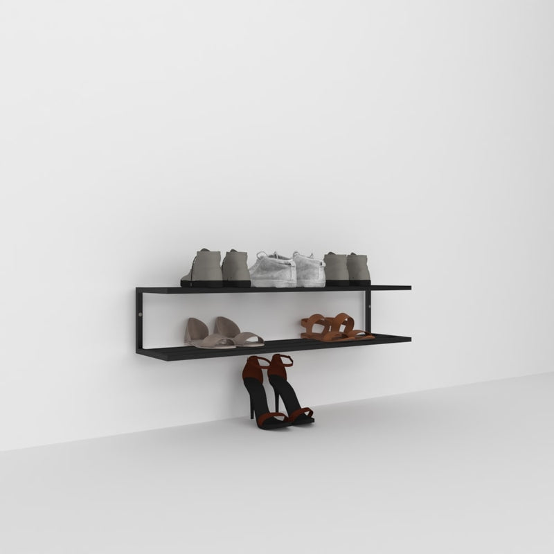 2 Tier Metal Shoe Storage