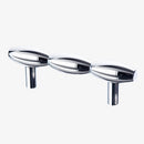 Lew's Hardware Polished Chrome Barrel Series