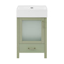 Nuvia 20-Inch Modern Bathroom Vanity With Ceramic Sink And Storage Cabinet (SAK83047)
