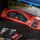 GTS EV Study Desk and Hutch with Car Dashboard