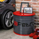 GTS Barrel Metal Nightstand and Toy Box