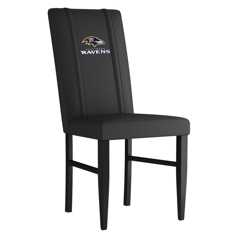 Side Chair 2000 with Baltimore Ravens Secondary Logo Set of 2