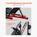 Rovix 2000LBS Adjustable Leg Press And Hack Squat Machine For Home Gym Workouts (SAK53148)