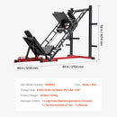 Rovix 2000LBS Adjustable Leg Press And Hack Squat Machine For Home Gym Workouts (SAK53148)