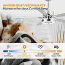 52" Vendome Industrial Downrod Mount Reversible Ceiling Fan with Lighting and Remote Control