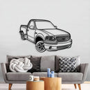 2001 SYV Lightning Perspective Metal Car Wall Art - NC1265