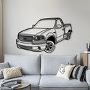 2001 SYV Lightning Perspective Metal Car Wall Art - NC1265