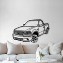 2001 SYV Lightning Perspective Metal Car Wall Art - NC1265