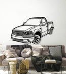 2001 SYV Lightning Perspective Metal Car Wall Art - NC1265