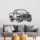 2003 Ram Perspective Metal Car Wall Art - NC1260