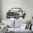 2003 Ram Perspective Metal Car Wall Art - NC1260