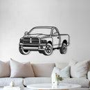2003 Ram Perspective Metal Car Wall Art - NC1260