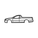 2004 Commodore UTE SS Metal Car Wall Art - MT0313