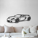 2004 Carrera GT Perspective Metal Car Wall Art - NC1188