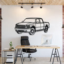 2005 Sierra Denali 1500 Crew Cab Perspective Metal Car Wall Art - MT1202