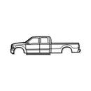 2006 F-250 Metal Car Wall Art - MT0330