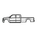 2006 F-250 Metal Car Wall Art - NC0330
