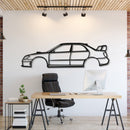 2006 WRX STI Hawkeye Metal Car Wall Art - MT0338