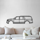 2007 Navigator 3rd Gen Metal Car Wall Art - MT0346