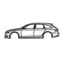 2009 S4 Avant Metal Car Wall Art - NC0393