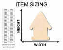 Unfinished Wood Bird House Silhouette - Craft- up to 46" DIY