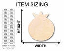 Unfinished Wood Blueberry Silhouette - Craft- up to 46" DIY