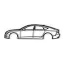 2011 A7 Quattro Metal Car Wall Art - NC0415