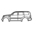 2011 Nitro Metal Car Wall Art - NC0421