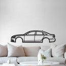 2012 A6 Metal Car Wall Art - MT0470