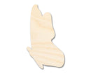 Unfinished Wood Flying Butterfly Silhouette - Animal Craft - up to 46" DIY
