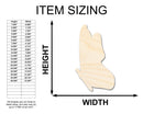 Unfinished Wood Flying Butterfly Silhouette - Animal Craft - up to 46" DIY