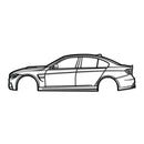 2014 M3 F80 Metal Car Wall Art - NC0507