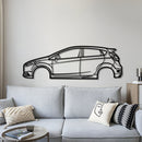2014 Fiesta ST Metal Car Wall Art - MT0503