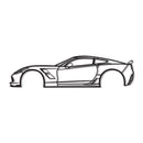 2015 Corvette Z51 Metal Car Wall Art - NC526