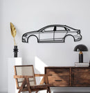 2015 A3 Sedan Metal Car Wall Art - MT0521