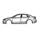 2015 A3 Sedan Metal Car Wall Art - NC0521