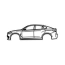 2015 X6 M F86 2nd Gen Metal Car Wall Art - MT0548