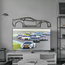 2015 Corvette Z51 Metal Car Wall Art - NC526
