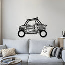 2015 RZR Metal Car Wall Art - MT1197