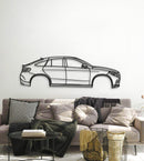 2017 GLC-Class Coupe C253 (1st Gen) Metal Car Wall Art - MT0596