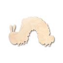 Unfinished Wood Caterpillar Shape - Craft - up to 46" DIY