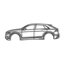 2019 Q8 1st Gen Metal Car Wall Art - NC0674