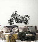 2019 NC-750X Metal Motorcycle Wall Art - MT1398
