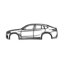 2020 X4 M G02 2nd Gen Metal Car Wall Art - MT0727